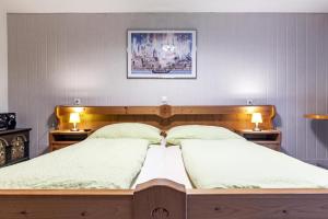 Letto o letti in una camera di Haus Ruepp
