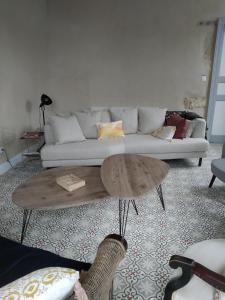 Posezení v ubytování Gîte Moishan