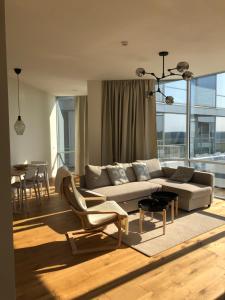 Ruang duduk di Pietryčių apartamentai, Elija, Šventoji