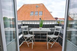 En balkong eller terrass på Zur schönen Aussicht - FW 11