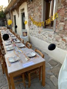 Restoranas ar kita vieta pavalgyti apgyvendinimo įstaigoje Al Podere del Nonno Romolo
