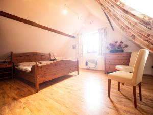 Postel nebo postele na pokoji v ubytování Cottage Bara