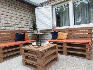 Prostor za sedenje u objektu Apartman Tripković