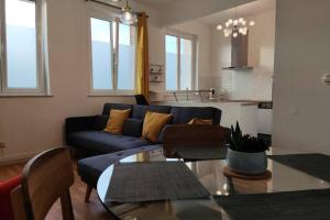 Posezení v ubytování TOK TOK S4 Appartement 1Ch Cosy en plein cœur de Seclin