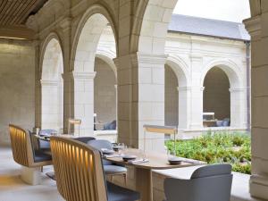 Restaurace v ubytování Fontevraud L'Ermitage