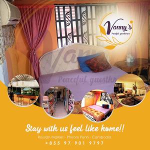 Letto o letti in una camera di Vanny's Peaceful Guesthouse