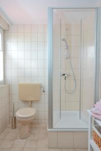 Koupelna v ubytování Ferienwohnung Kerstin Rahlf