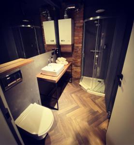 Kúpeľňa v ubytovaní Old Town Luxury Apartments Zgorzelec