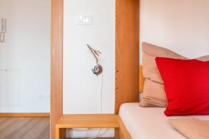 Postel nebo postele na pokoji v ubytování Thalerhof App Melisse