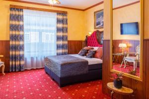 Voodi või voodid majutusasutuse Hansa Hotel toas