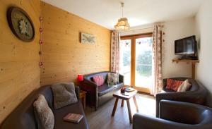 Χώρος καθιστικού στο Odalys Chalet Sabot de Venus +12 φωτογραφίες