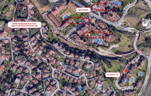 Pohľad z vtáčej perspektívy na ubytovanie Apartment Mijas Costa - La Joya