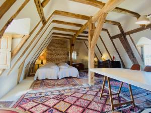 Posezení v ubytování Manoir du Plessis -Vallée de la Loire-Tours + 24 fotografií
