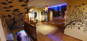 Posezení v ubytování Hotel La Curva
