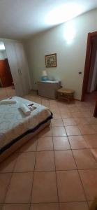 Postel nebo postele na pokoji v ubytování la Via del Mare