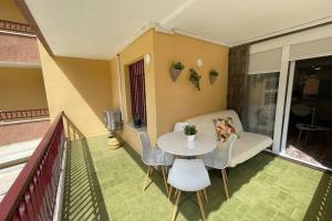 A seating area at Holiday apartment