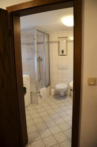 Koupelna v ubytování Altes Winzerhaus - Ferienhaus