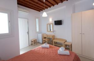 Postel nebo postele na pokoji v ubytování Florance Apartments & Rooms