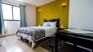 Кровать или кровати в номере Casa San Andrés