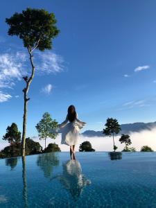 Landskap semula jadi dekat dengan resort