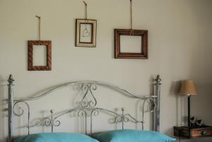 Ένα ή περισσότερα κρεβάτια σε δωμάτιο στο La Cambicha Ranchos