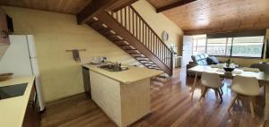 Dapur atau dapur kecil di Great Escape Lofts