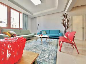 Posedenie v ubytovaní Aromas Suites Apartments