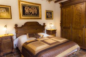 Posteľ alebo postele v izbe v ubytovaní Gallart - Turistico rural