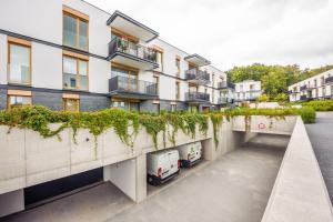 Budynek, w którym mieści się apartament