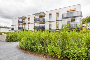 Budynek, w którym mieści się apartament