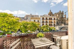 Balkón alebo terasa v ubytovaní Catedral Suites Jerez