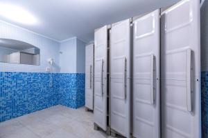 Koupelna v ubytování WX Hotel