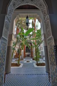 Zahrada ubytování RIAD LOUDAYA AND SPA