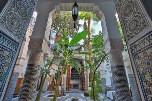 Zahrada ubytování RIAD LOUDAYA AND SPA