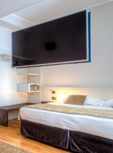 Voodi või voodid majutusasutuse Hotel Belvedere Thiene toas