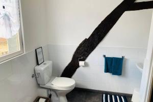 Koupelna v ubytování Le Bas Chesnay Gîte Domfront en Poiraie