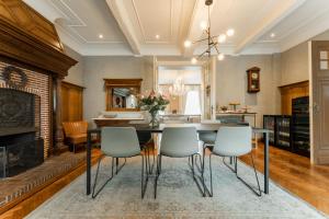 Posezení v ubytování B&B Tannerie
