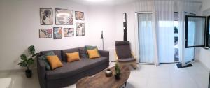 Posezení v ubytování Apartamento Albimar