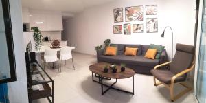 Posezení v ubytování Apartamento Albimar