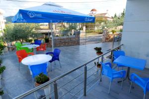 Balkón nebo terasa v ubytování Hotel Villa Adrian
