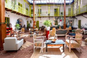 Posezení v ubytování Niños Hotel Fierro