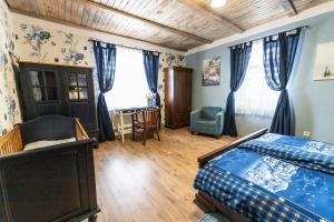 Postel nebo postele na pokoji v ubytování Venkovské apartmány Tiché pastviny + 37 fotografií