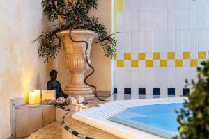 Bazén v ubytování Hotel Gletscherblick nebo v jeho okolí