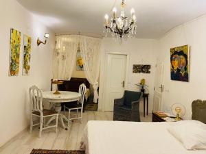 Postel nebo postele na pokoji v ubytování Casa de David