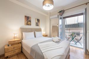 Posteľ alebo postele v izbe v ubytovaní Boutique Suite by CloudKeys