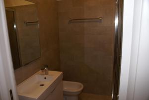 Kúpeľňa v ubytovaní Appartementanlage Bach