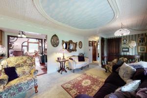 Posezení v ubytování Ranchita Avalon