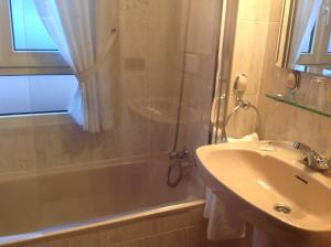 Kúpeľňa v ubytovaní Hostal Argentino
