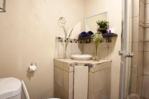 Koupelna v ubytování Bedrock Executive Studio Sea Facing