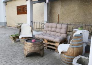 Istumisnurk majutusasutuses Appartment Weinbau Müllner
